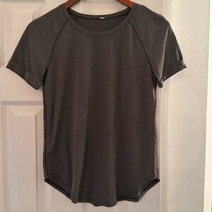 Lululemon vintage shirt. One of a kind. Dark greenish grey